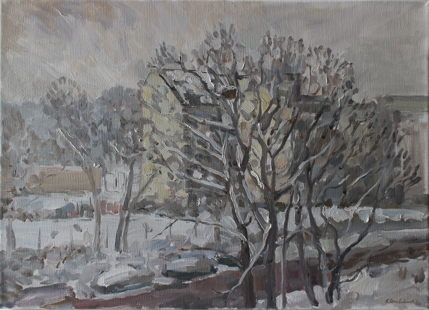Winter morning in Berlin