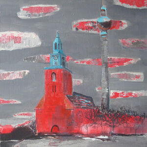 Mary's Cathedral with its tower