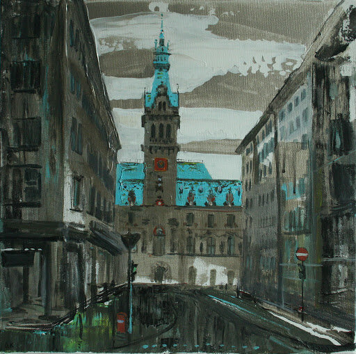 Town hall of Hamburg