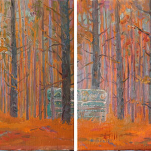 Forest 2. Diptych