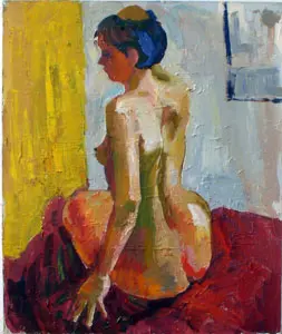 Thoughtful lady