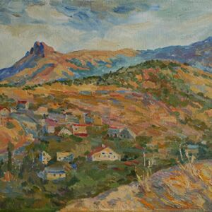 A village in the mountains