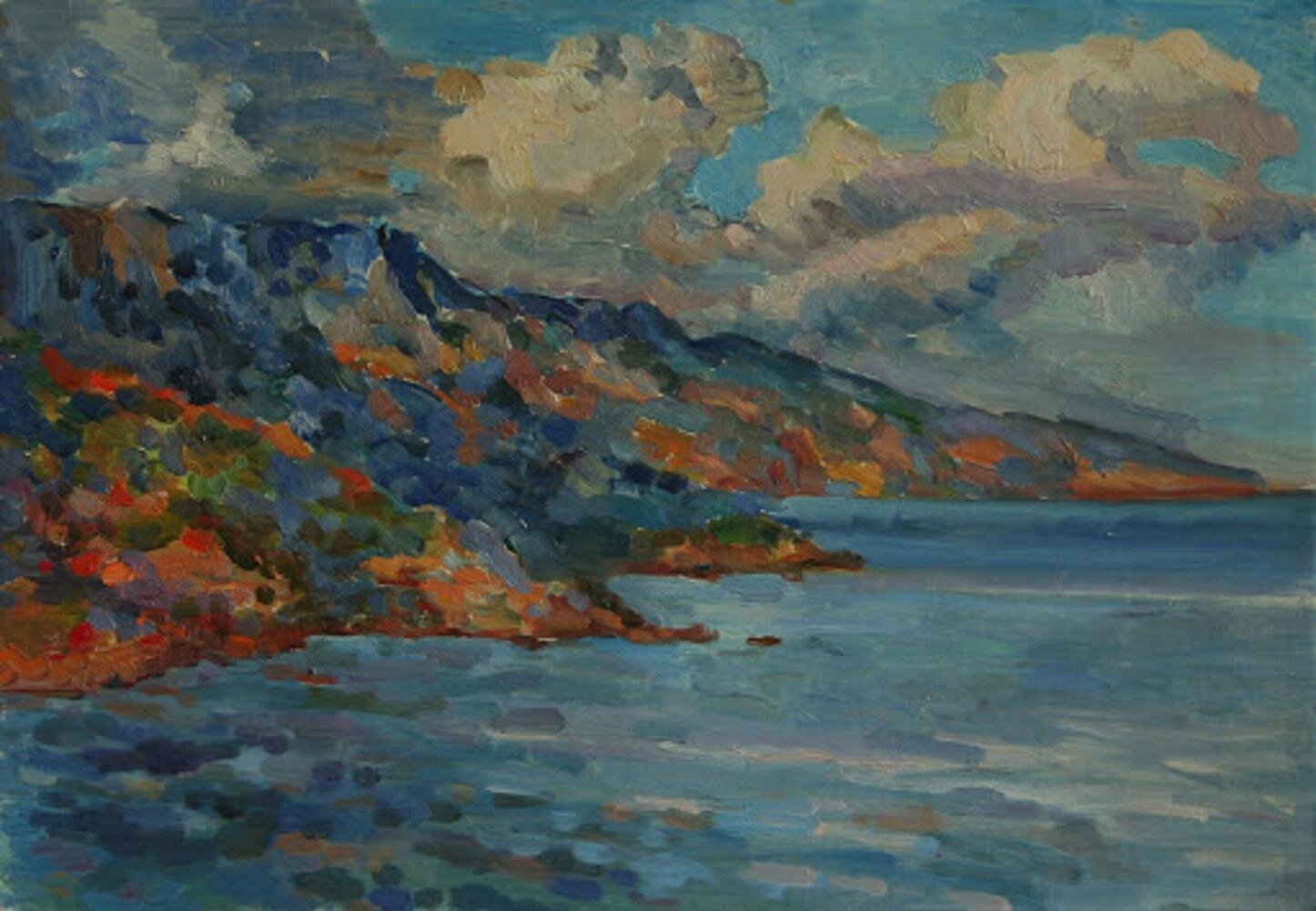 Evening beach