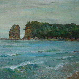 The coast of Sea of Japan