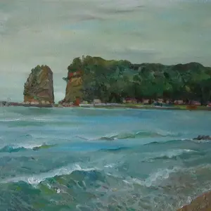 The coast of Sea of Japan
